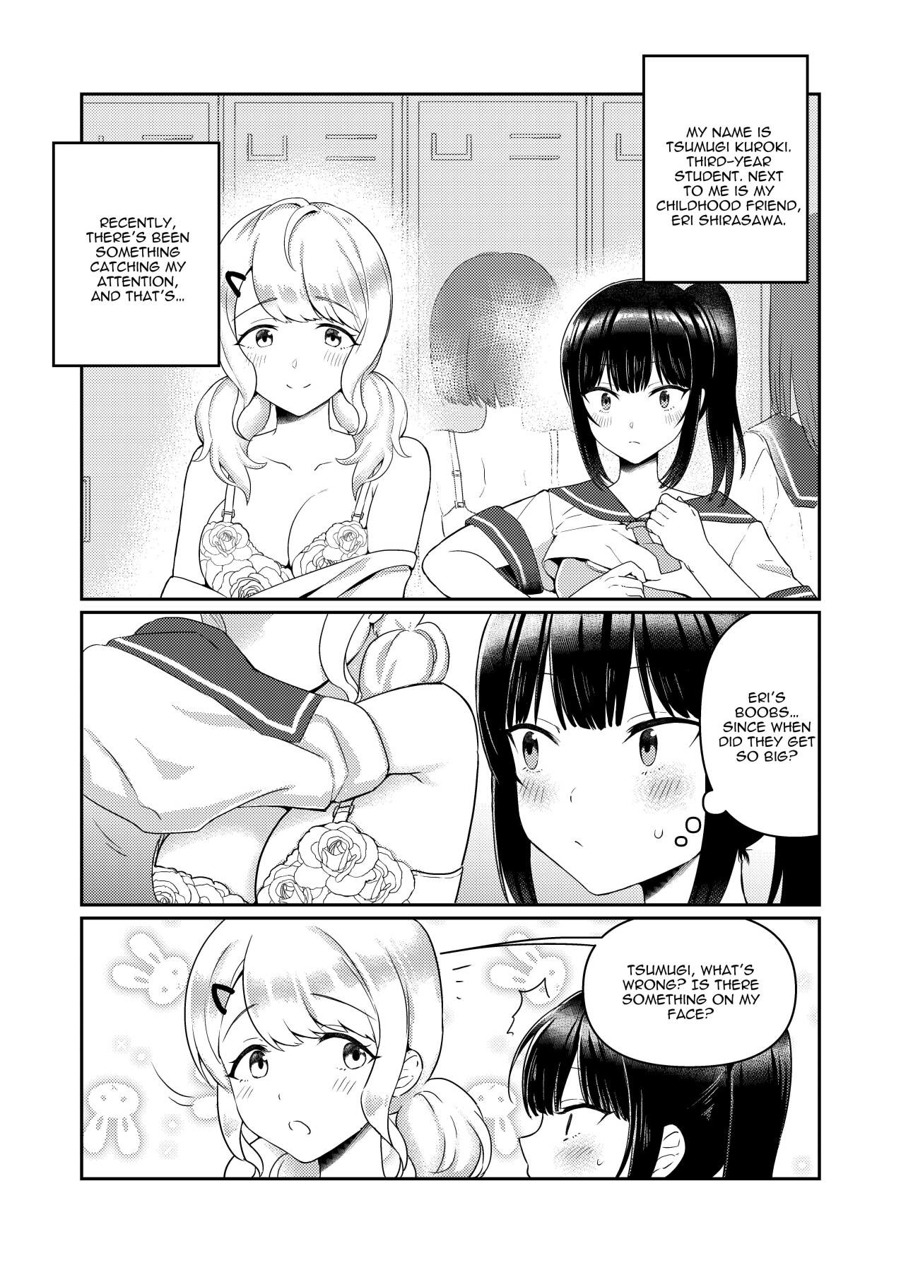 Hentai Manga Comic-Titititititty Breasty Lesbian Joint Publication-Read-107